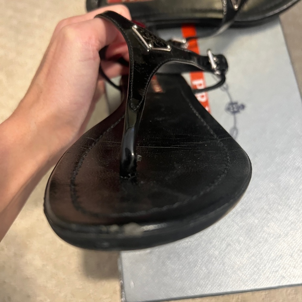 Prada Women's Black Sandals - Picture 7 of 10